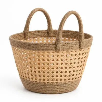 Handwoven Market Basket