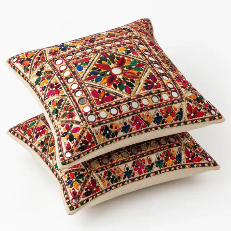 Kutch Embroidered Cushion Covers