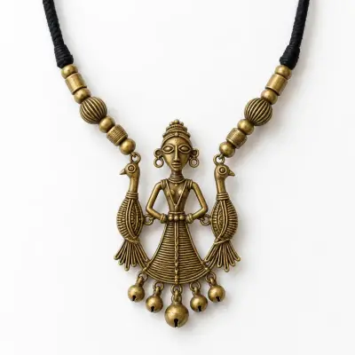 Dokra Brass Pendant
