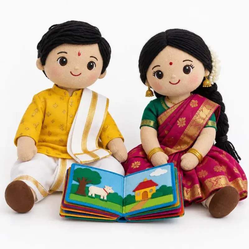 Cloth Storybook Dolls